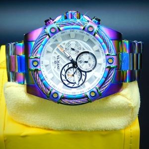 FIRM PRICE-NO OFFER-Invicta Iridescent Bolt Chrono